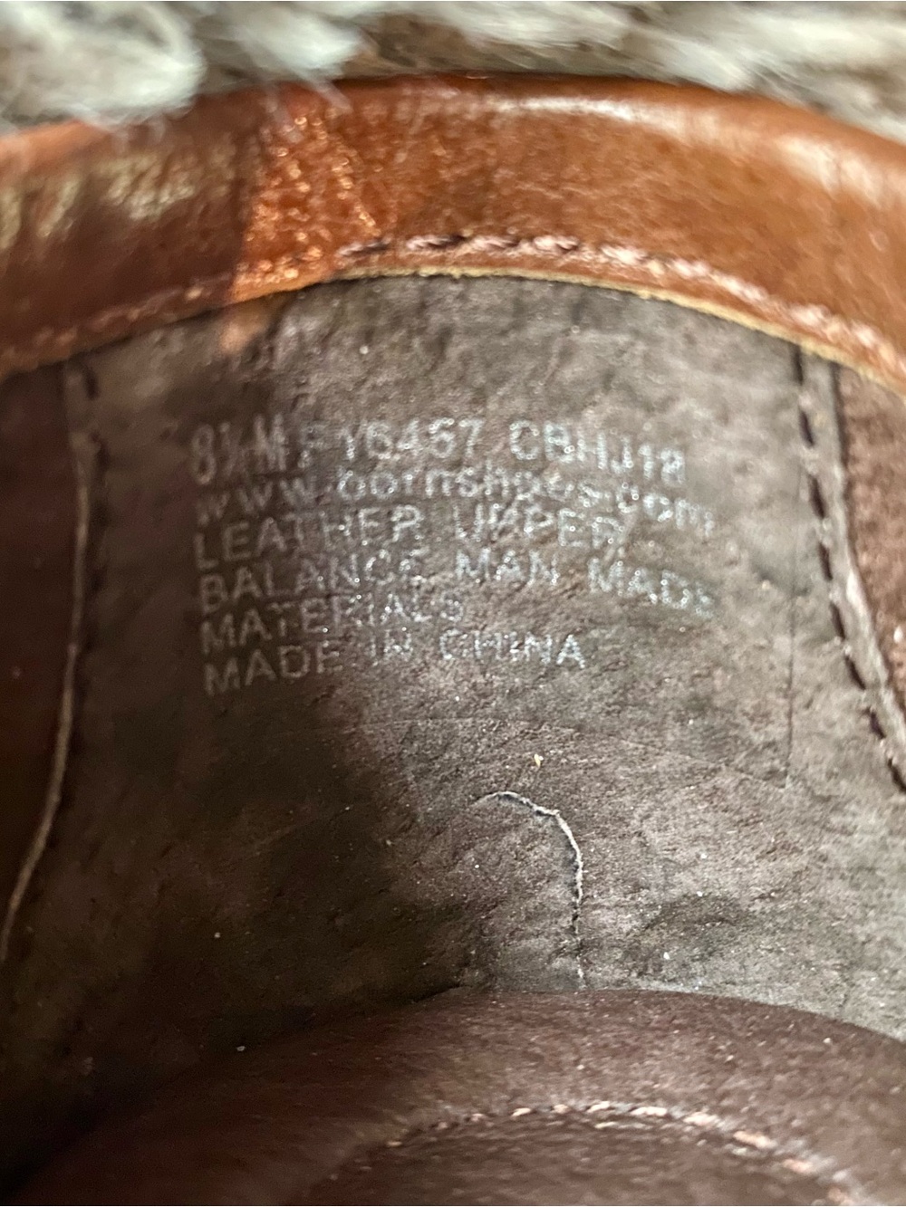 Born Malena croc print leather slip on driving shoe brown 8.5 penny loafer NWOT - Picture 12 of 12